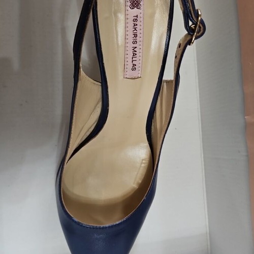 Tsakiris Mallas blue pumps size 38 like new