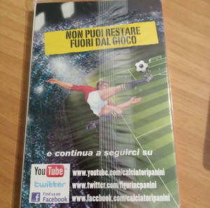 Panini Calciatori 2009-2010 aggiornamenti update πλήρες