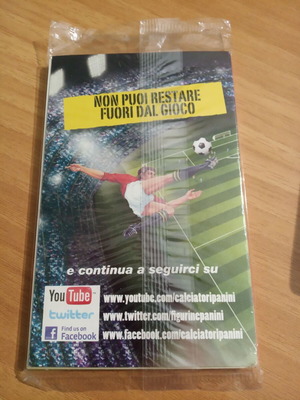 Panini Calciatori 2009-2010 aggiornamenti update πλήρες