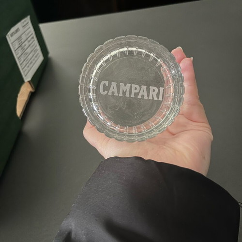 Campari glasses like new, set of 4