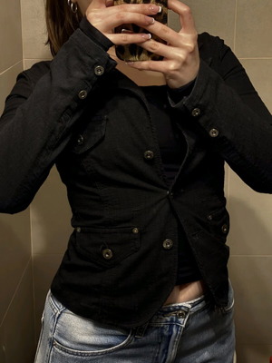 Onyx jacket like new, black, medium size S