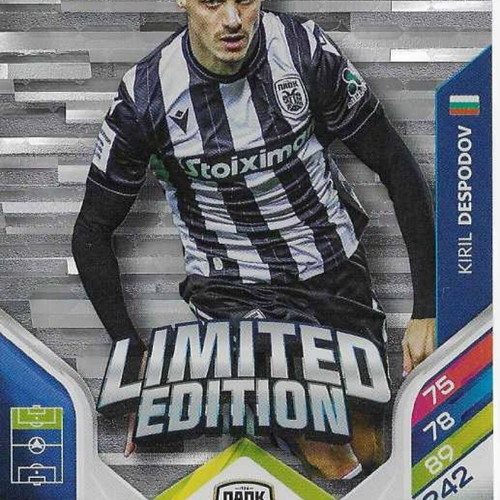 Panini 2026 Adrenalyn XL FIFA 365 Limited Edition Kiril Despodov PAOK like new