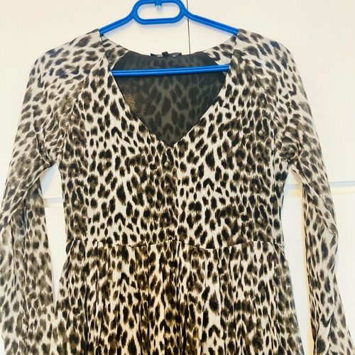 Pepe Jeans leopard dress small like new