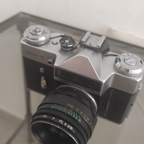 Zenit vintage analog cameras pack of 2 with Helios lenses used