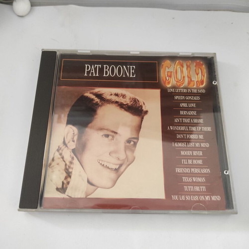Pat Boone Gold CD like new, pop collection