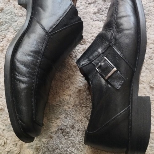 Romano Sicari handmade leather scarponi men's shoes size 40 used
