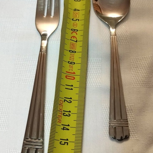 Elegant Lines cutlery set 52 pieces vintage stainless steel