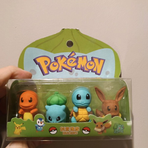 Pokémon erasers set new