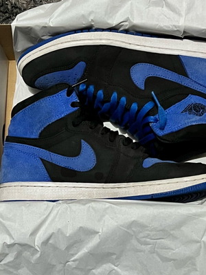 Air Jordan 1 Retro High OG like new, black and blue