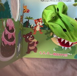 Funny puppet book for kids