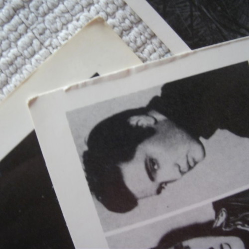 Cards with 1980s singers used, set of 5