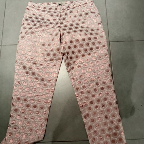 Pink evening pants size S like new