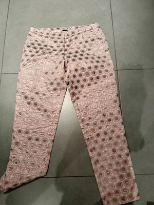 Pink evening pants size S like new