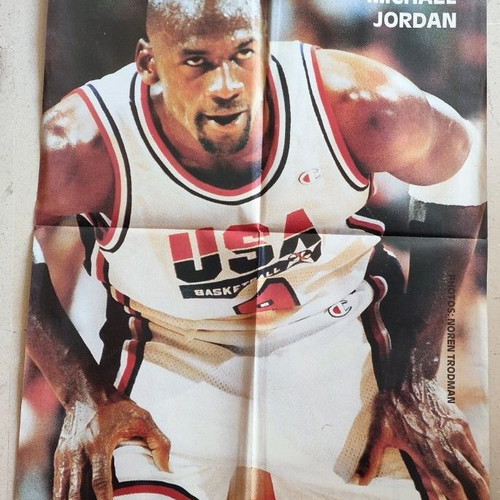 Rare double Michael Jordan poster like new