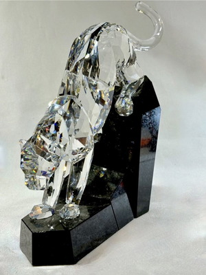 Swarovski Soulmates Panther Clear κρυστάλλινο γλυπτό σαν καινούργιο