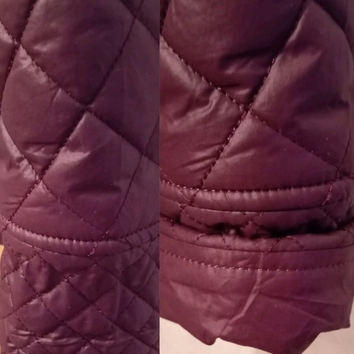 Women's jacket like new, dark wine with purple shades