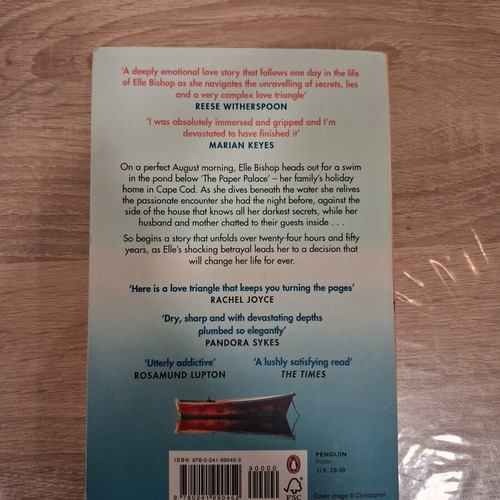 The Paper Palace book by Miranda Cowley Heller like new, romance