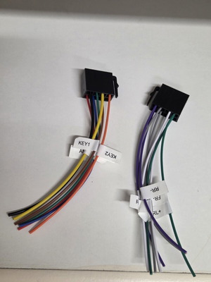 1 Din 2 Din Radio Harnesses Cables new unused