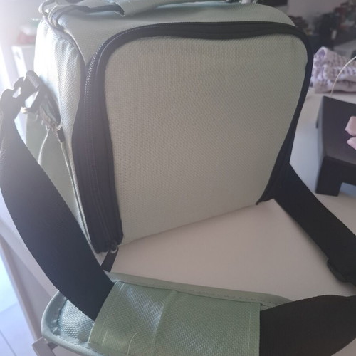 Cooler Bag Mint Green with Adjustable Shoulder Strap