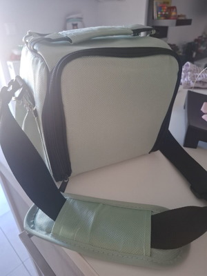 Cooler Bag Mint Green with Adjustable Shoulder Strap