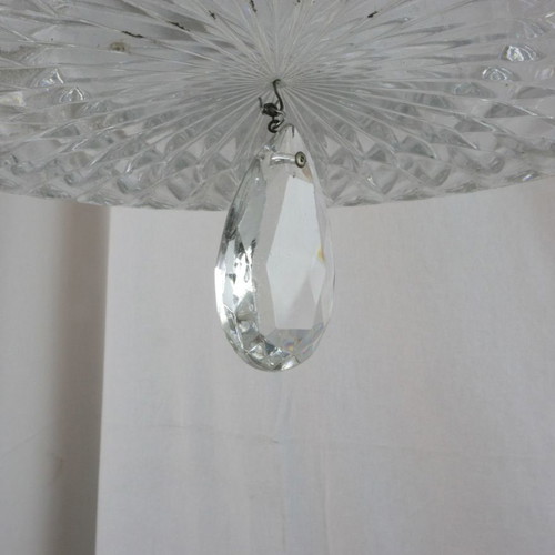 Crystal ceiling light from 1950 new