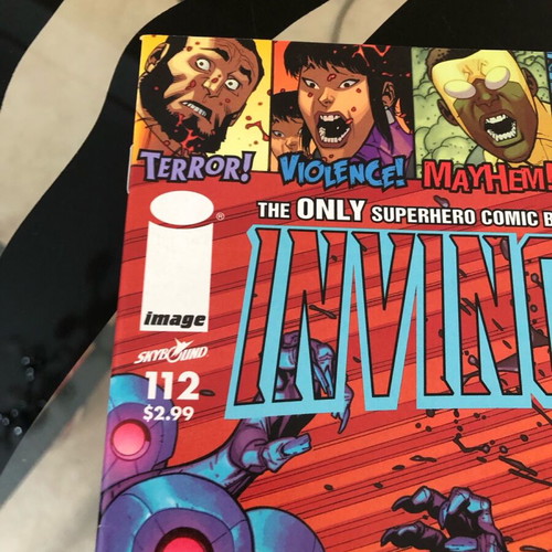 Invincible 112 new, Death of Cecil Kirkman, Image Comics
