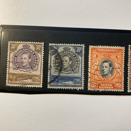 Uganda Colonial Stamps used, sealed