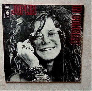 LP - Janis Joplin -( In concert ) N.2