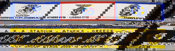 Συλλεκτικο κασκολ ΑΕΚ Europa League 2009 - 2010