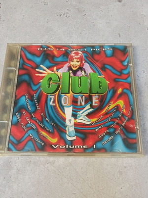 Club Zone CD μεταχειρισμένο, συλλεκτικό της δεκαετίας 1990, house music