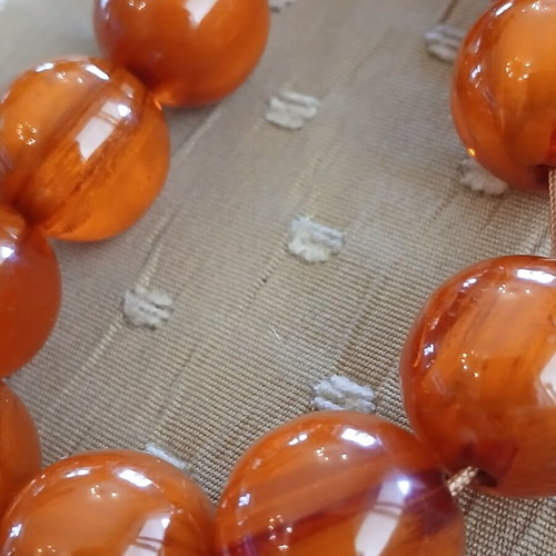 Bakelite Komboloi like new with 33 beads and traditional finish