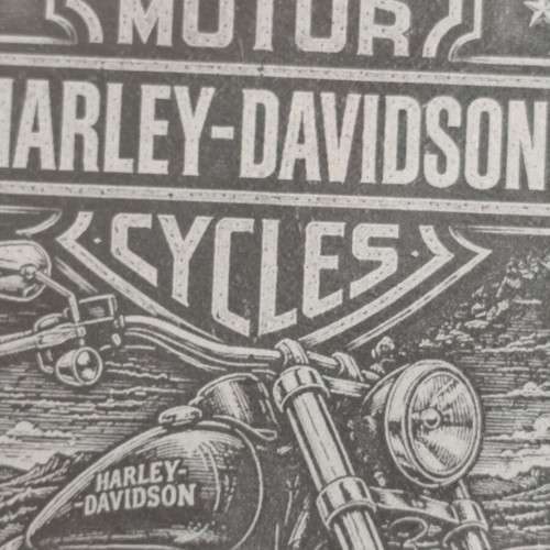 Harley-Davidson decorative slate with base, new