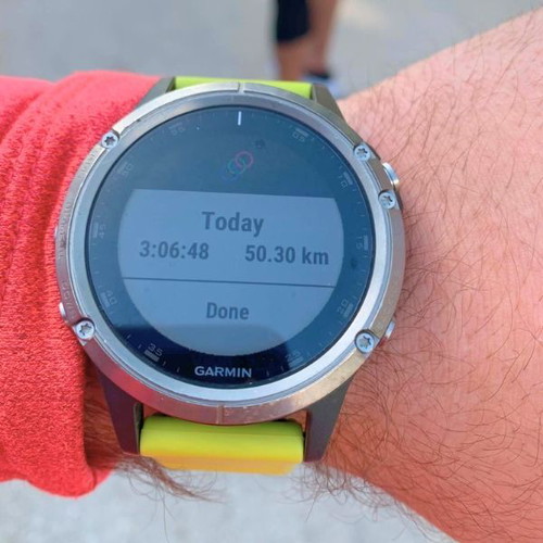 Garmin Phoenix 5S smartwatch with Garmin HRM chest strap