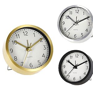 Επιτραπέζιο ρολόι με ξυπνητήρι σε 3χρμ.,9cm