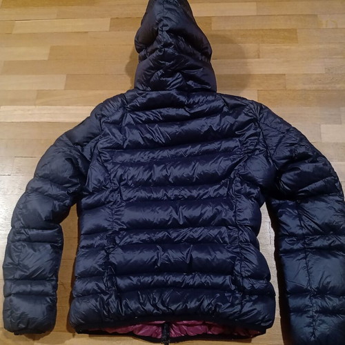 Blauer USA women's jacket with hood size S like new, black and purple