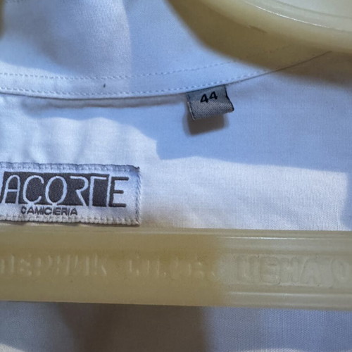 Long Sleeve Button Shirt XXL White used