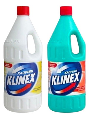 Klinex bleach 2L new, pack of 2 bottles