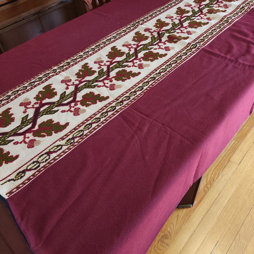 Handmade throw like new 135x180