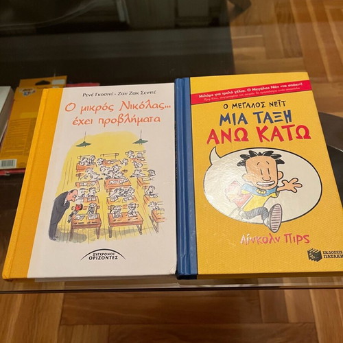 Le Petit Nicolas and Big Nate 2 in 1 like new