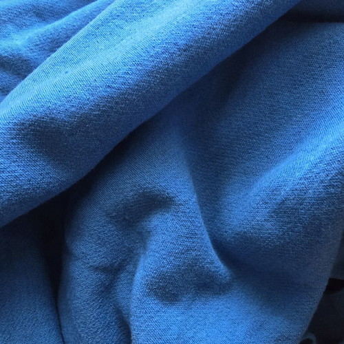 Wool fabric used, blue, 1.40x2.00 m