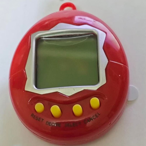 Retro digital virtual pet with chain, like new