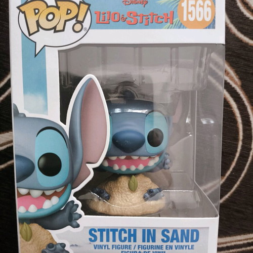 Stitch in Sand Funko Pop Disney Lilo and Stitch 1566 new