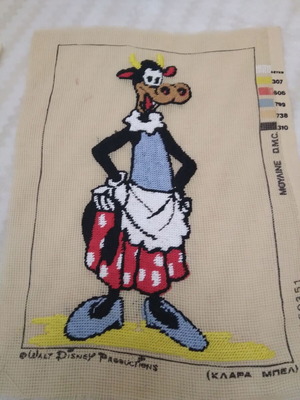 Embroidered wall art new 40 by 30 cm