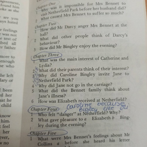 Pride and Prejudice book used, Collins English Library, English