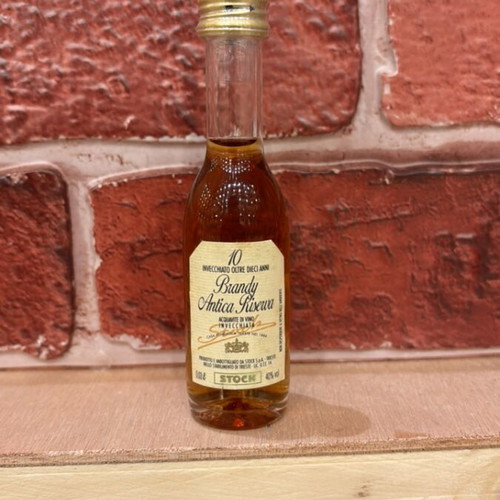 Stock Brandy miniature new 30ml