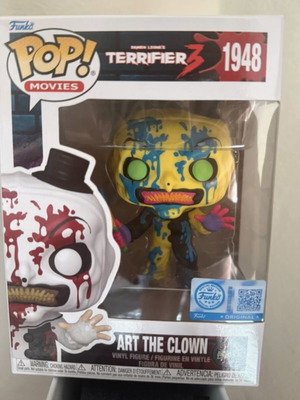 Funko Pop Art the Clown Terrifier 3 Black Light Chase brand new