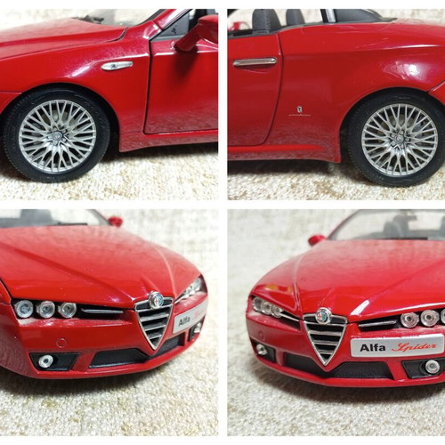 Alfa Romeo Spider NOREV 1/18 model car like new without box