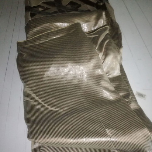 Ready handmade curtain 4x3 with leather from store, new