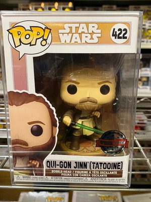 Funko Pop! Star Wars Qui-Gon Jinn (Tatooine) new