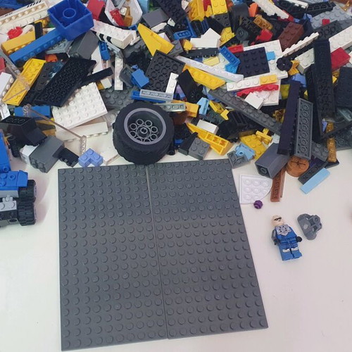 Compatible building blocks 1kg used